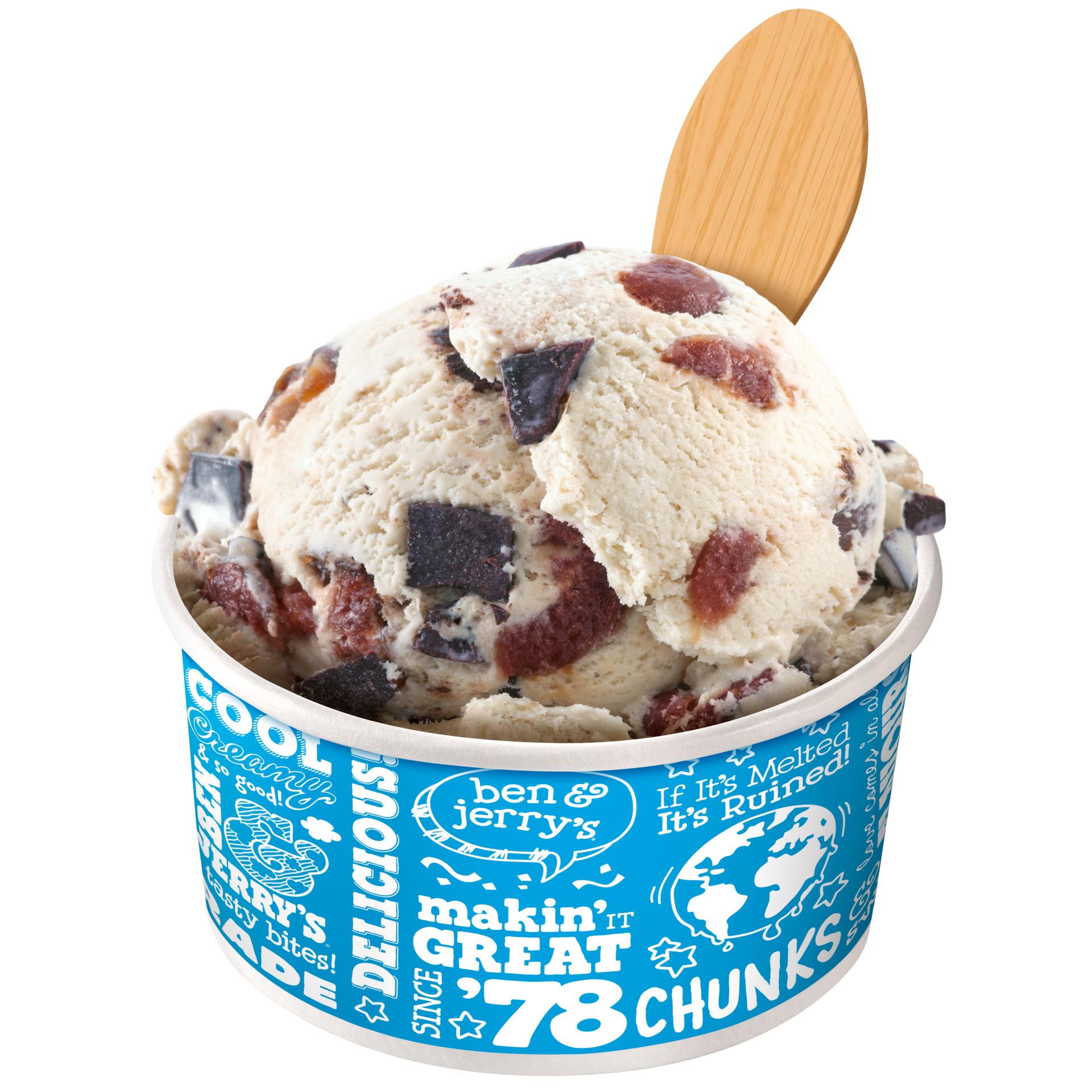 Cherry Garcia Ice Cream - Bulk