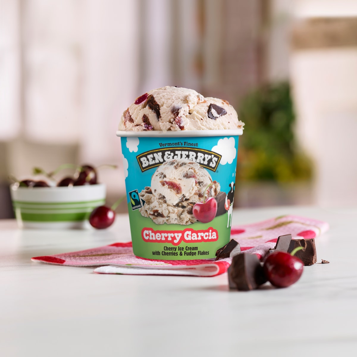 Cherry Garcia Ice Cream - Pint 4 / 5