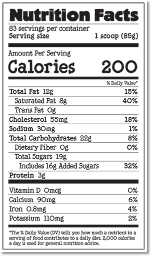 Nutrition Facts