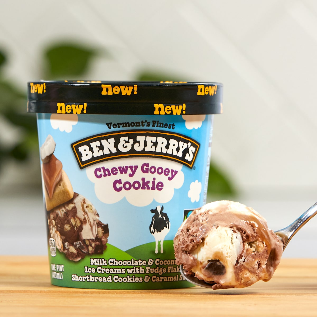 Chewy Gooey Cookie​ Ice Cream - Pint 3 / 4