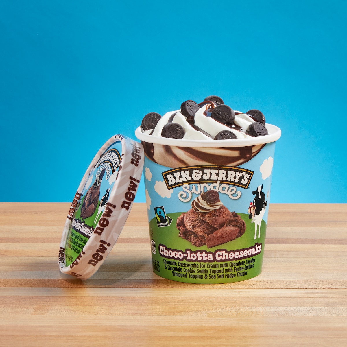 Choco-latta Cheesecake Sundae - Pint 1 / 3