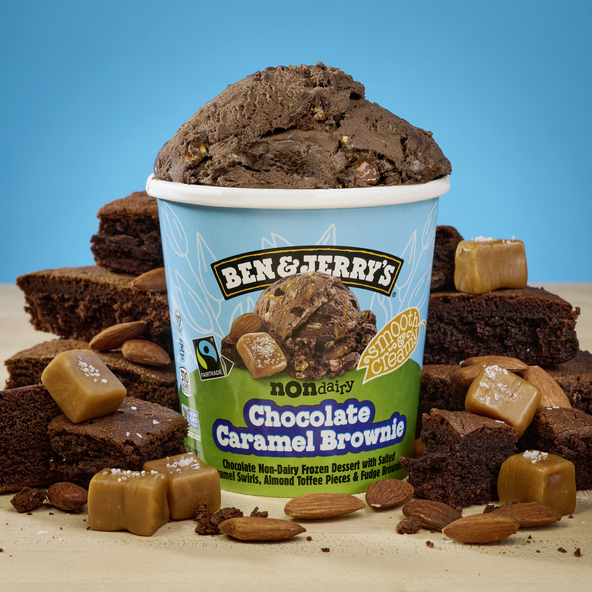 Chocolate Caramel Brownie Non-Dairy Oat Pint