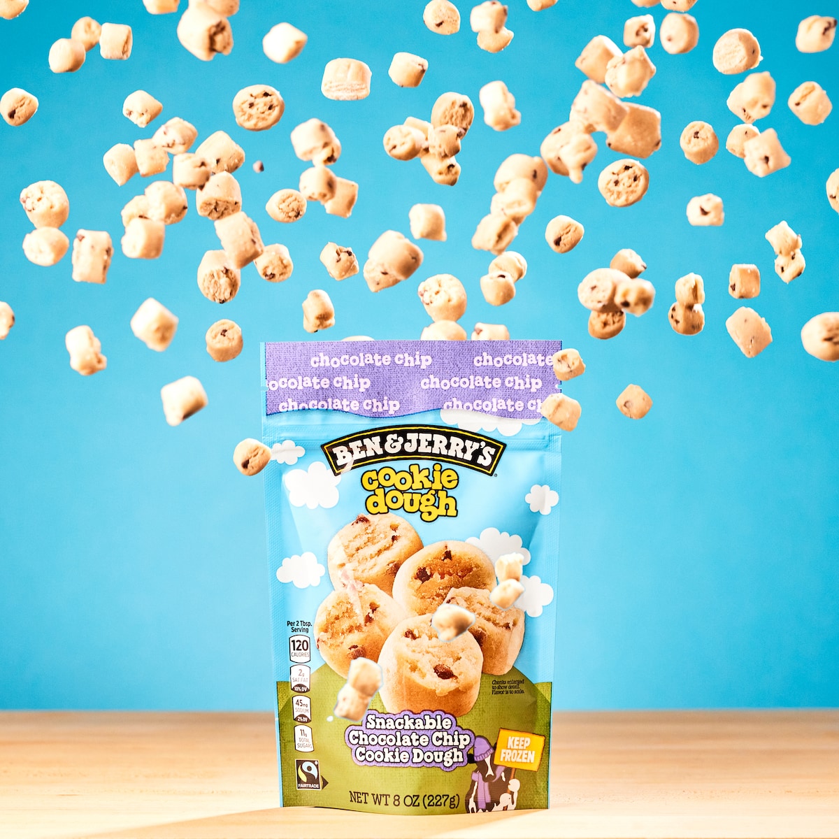 Chocolate Chip Cookie Dough Chunks - Bag 3 / 4