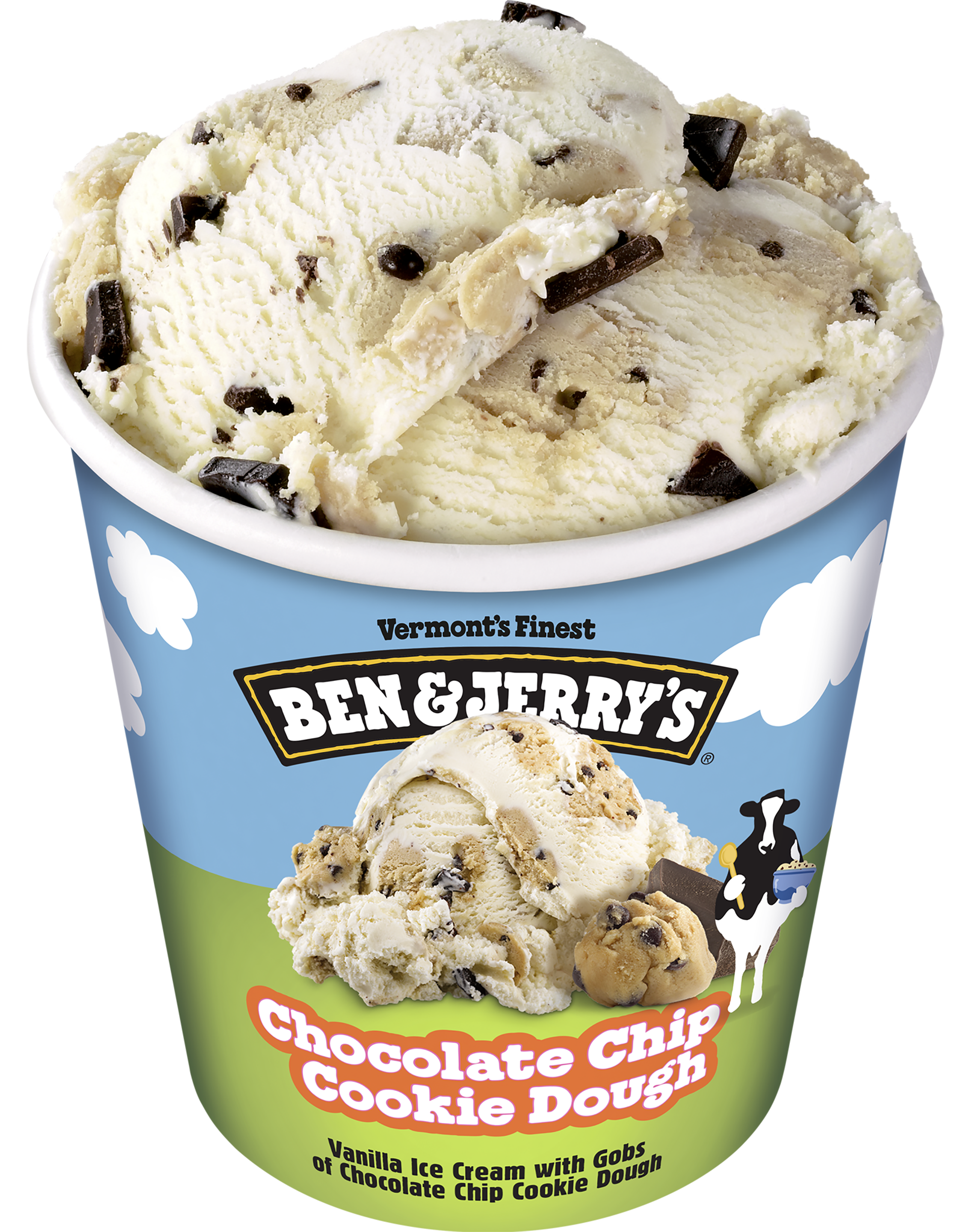 Chocolate Chip Cookie Dough Original Ice Cream Pint
