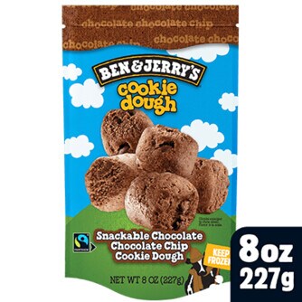 Chocolate Chocolate Chip Cookie Dough Cookie Dough Chunks 