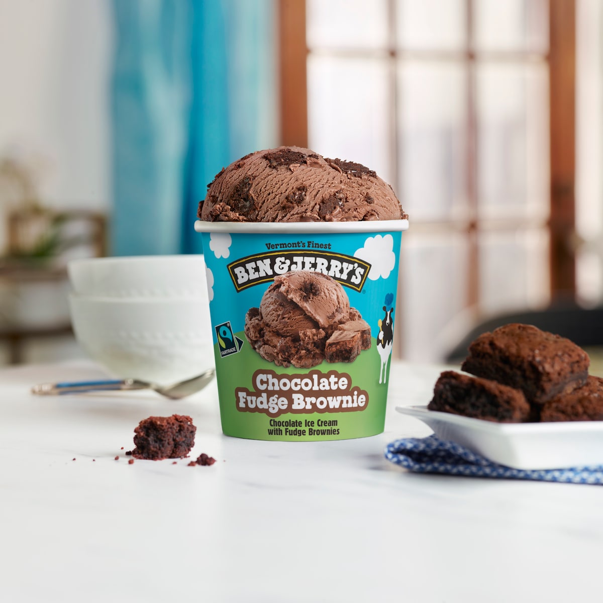 Chocolate Fudge Brownie Ice Cream - Pint 4 / 5