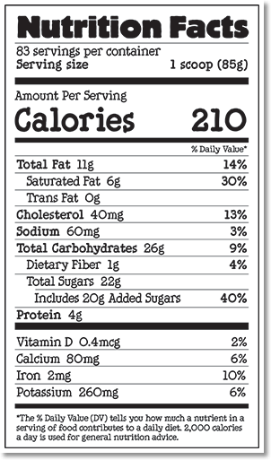 Nutrition Facts