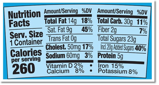 Nutrition Facts