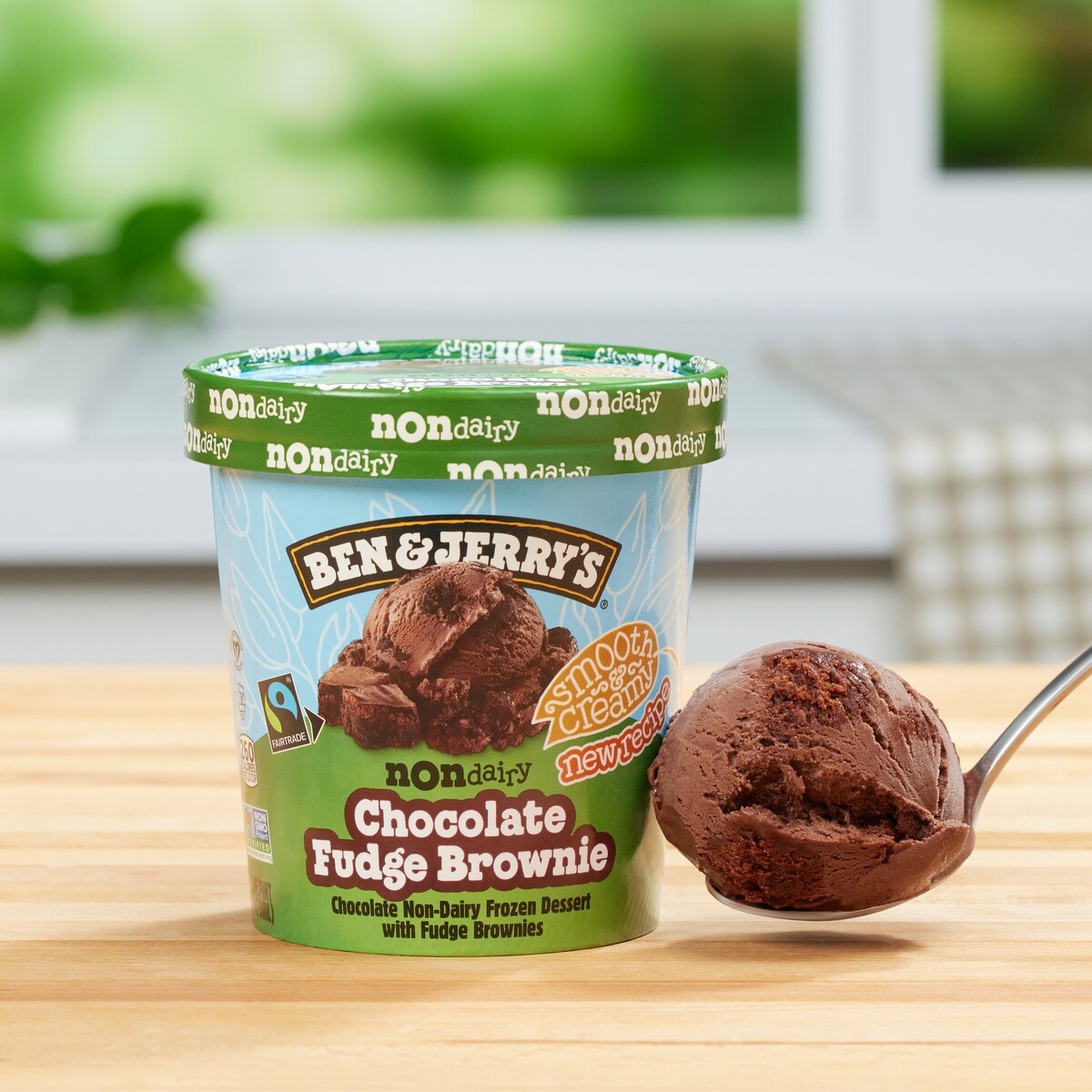 Chocolate Fudge Brownie Non-Dairy - Pint 3 / 4