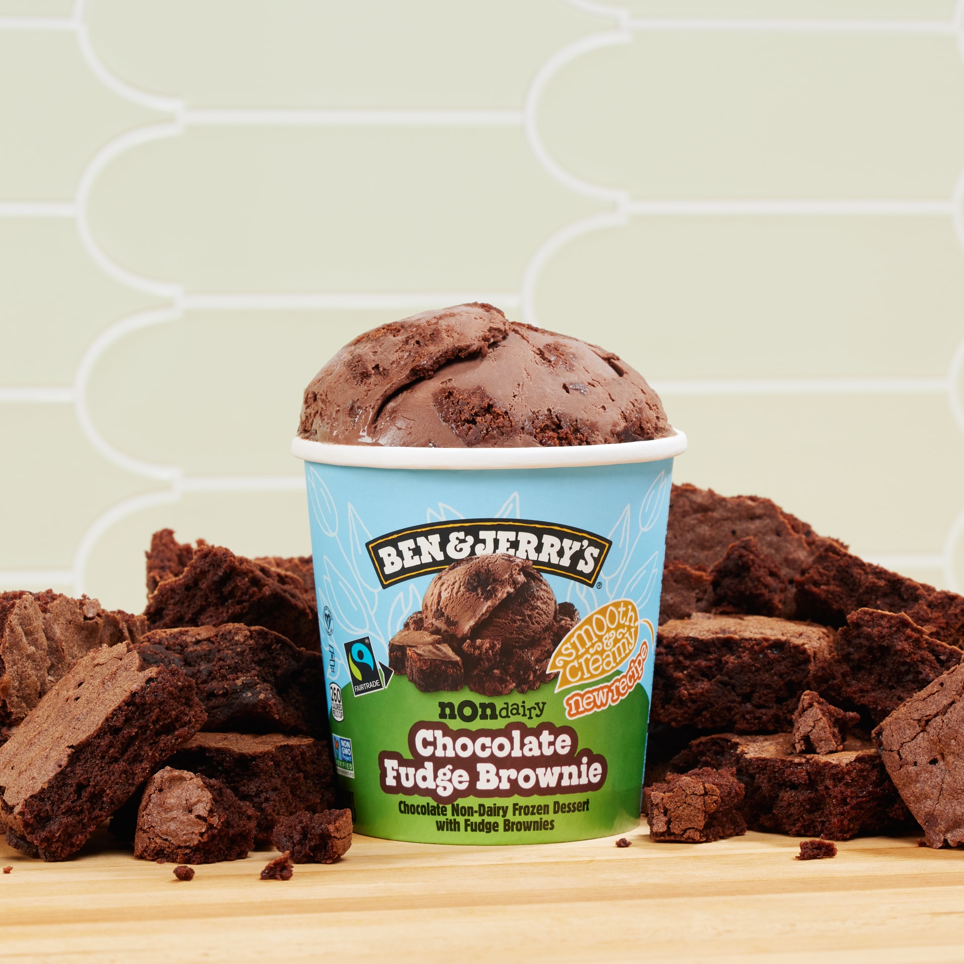 Chocolate Fudge Brownie Non-Dairy Oat Pint