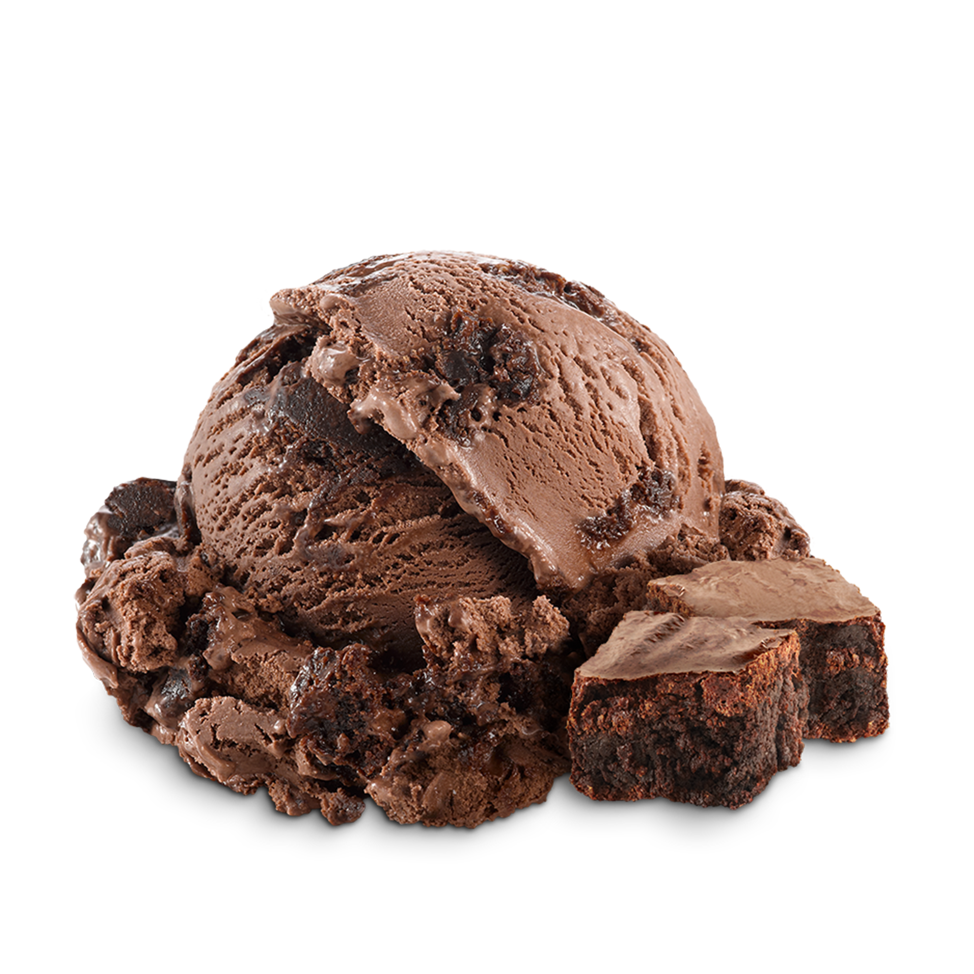 Scoop of Ice Cream with ingredients