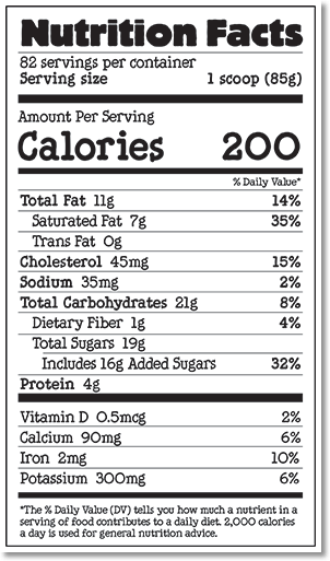 Nutrition Facts