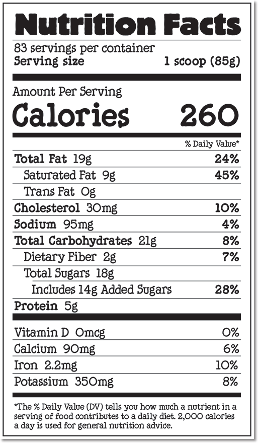 Nutrition Facts