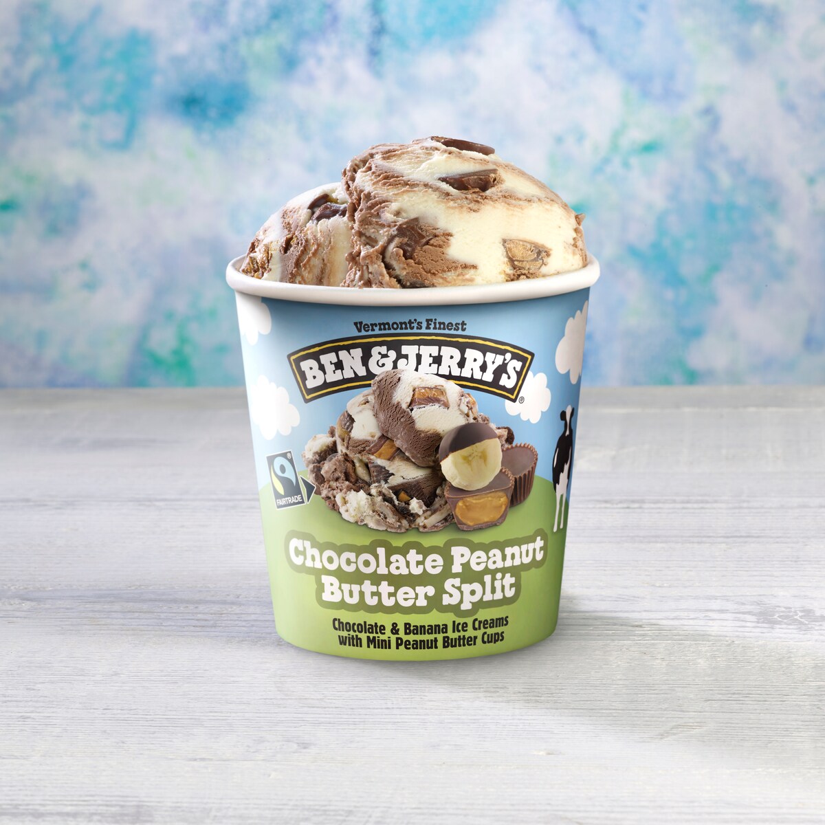 Chocolate Peanut Butter Split Ice Cream - Pint 4 / 4