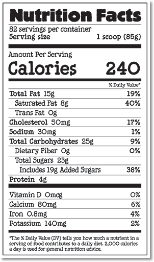 Nutrition Facts