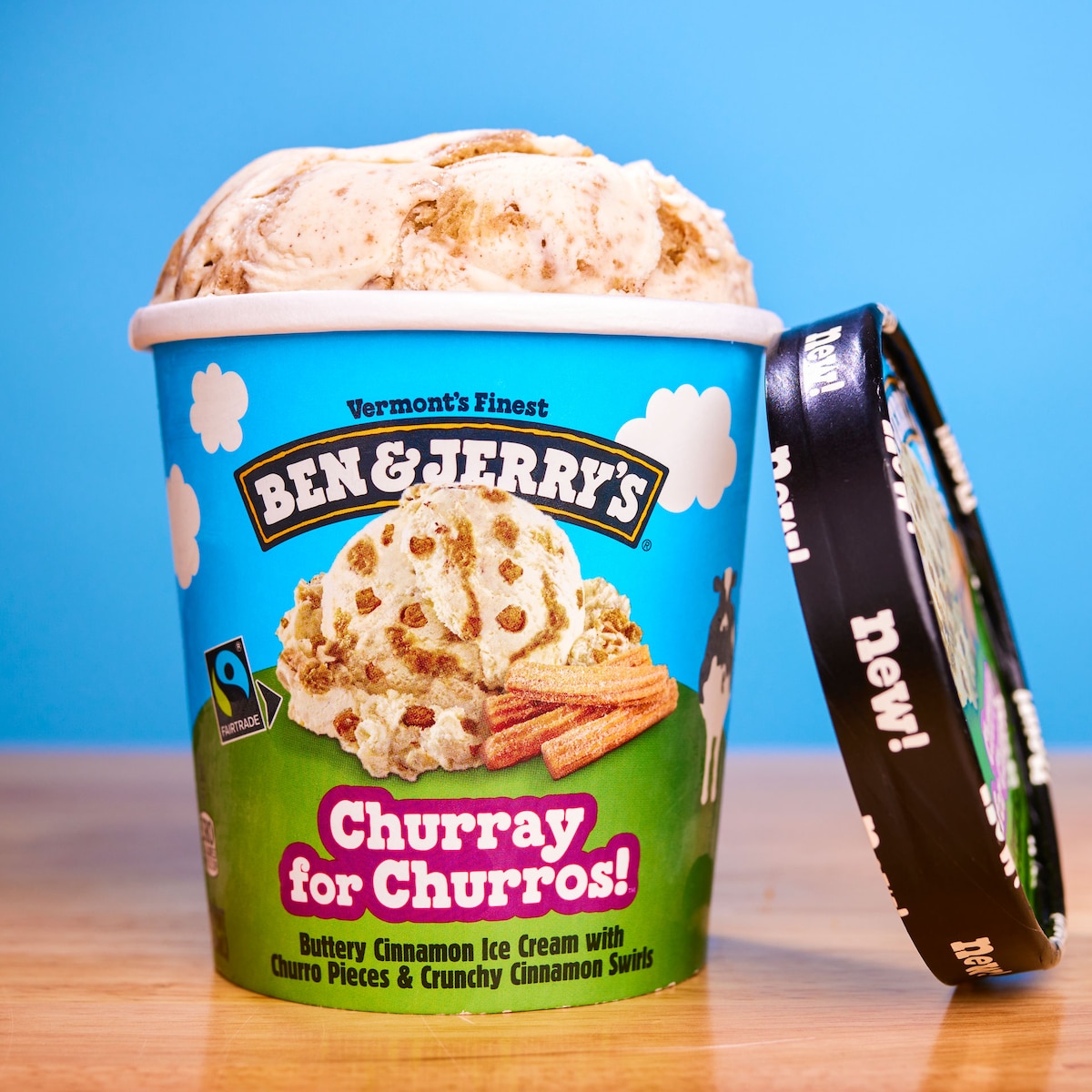 Churray for Churros Ice Cream - Pint 3 / 4
