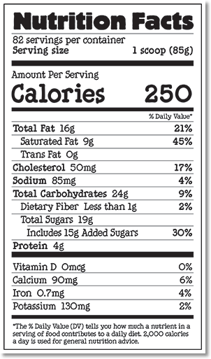 Nutrition Facts