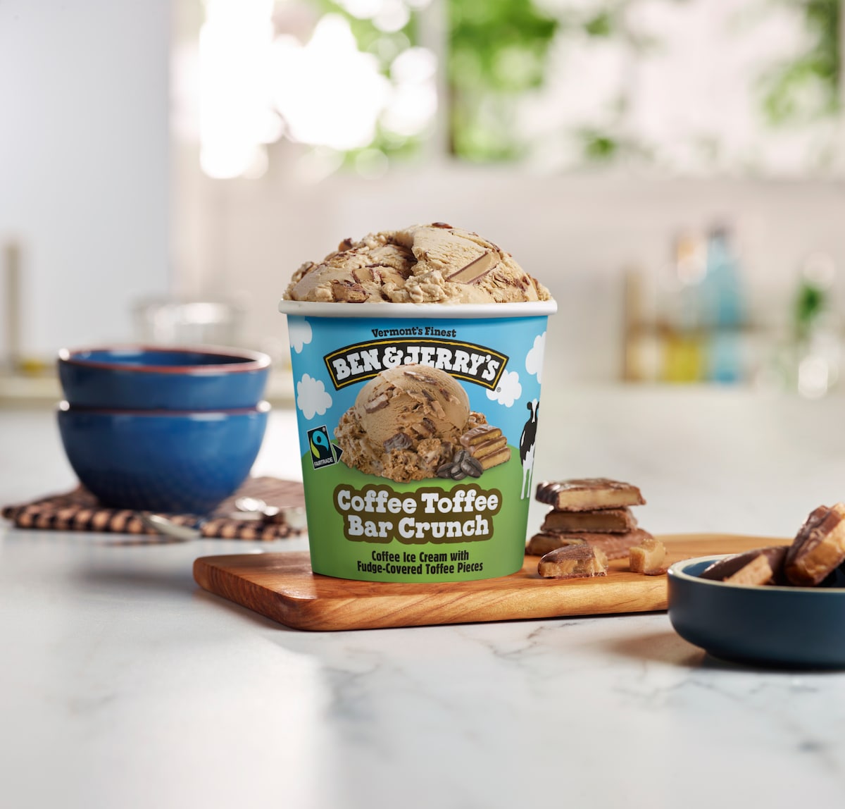 Coffee Toffee Bar Crunch Ice Cream - Pint 4 / 5
