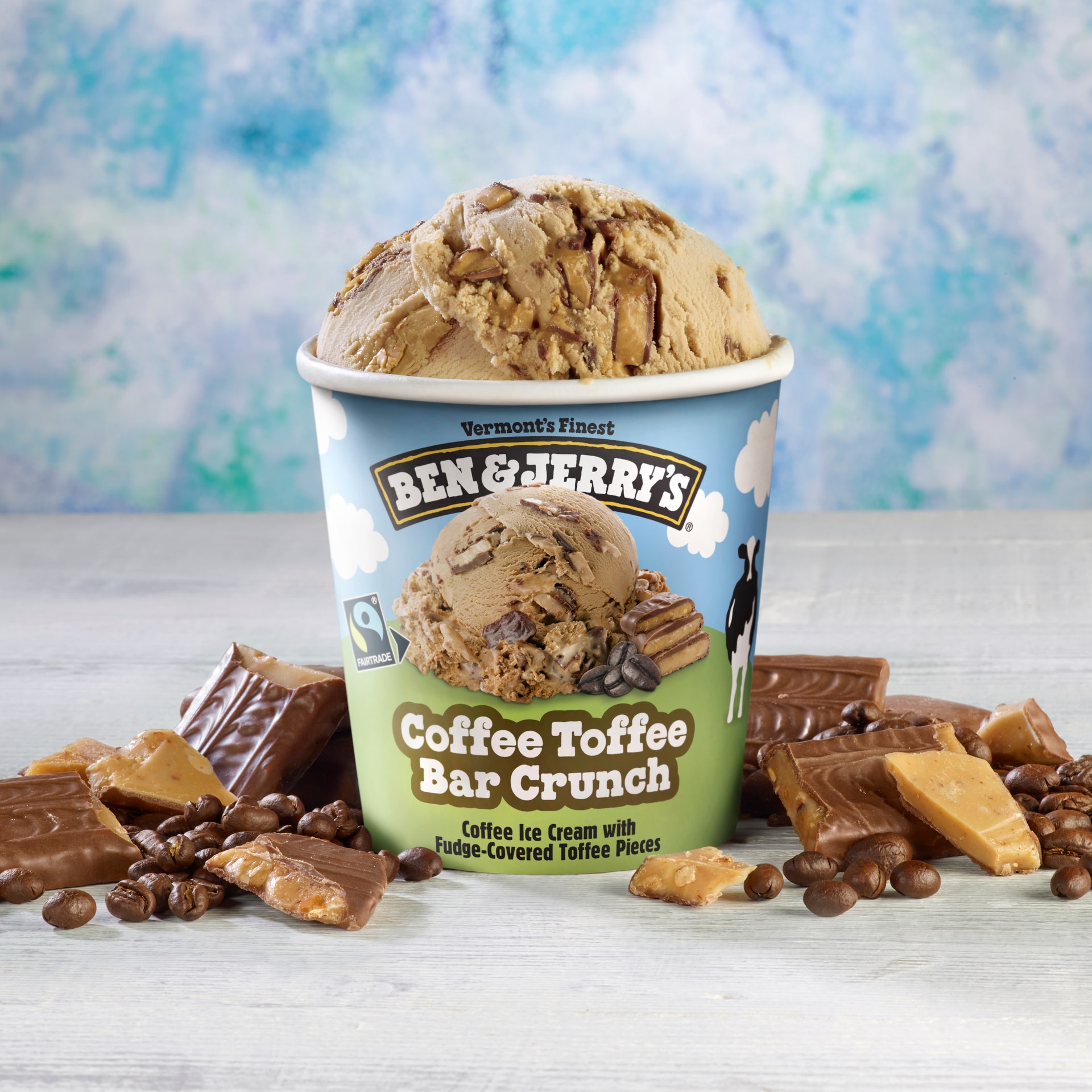 Coffee Toffee Bar Crunch Original Ice Cream Pint
