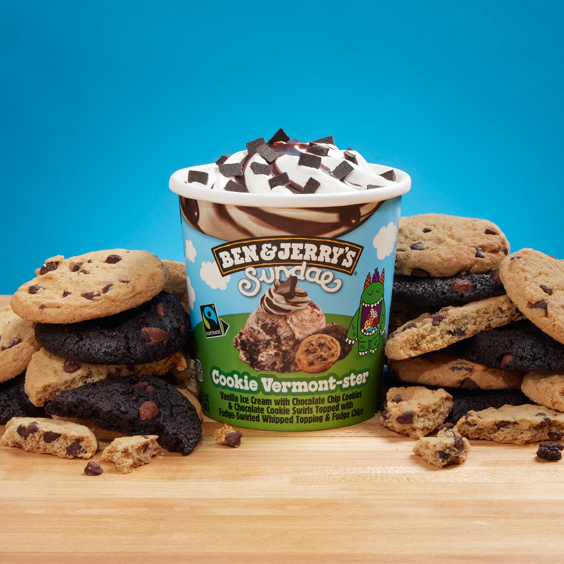 Cookie Vermont-ster Sundaes Pint