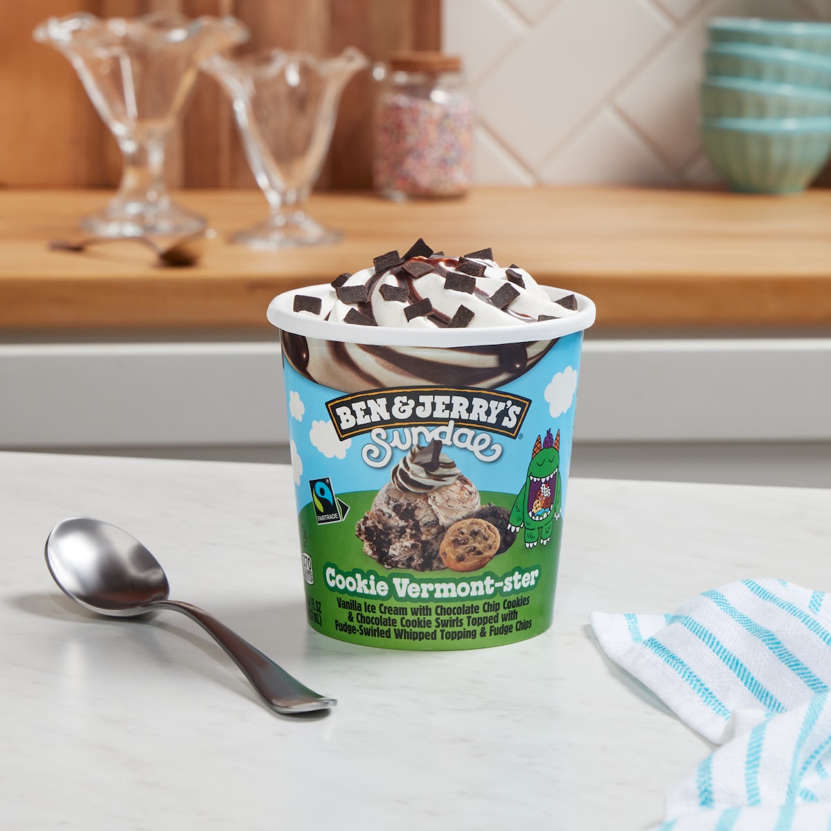 Cookie Vermont-ster Sundae - Pint 3 / 3