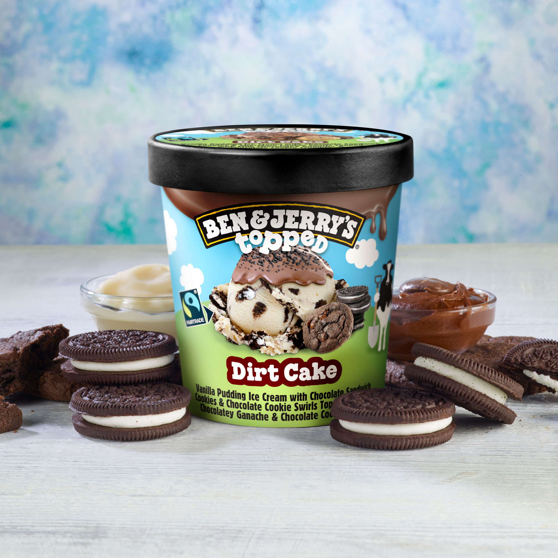 Dirt Cake Topped 