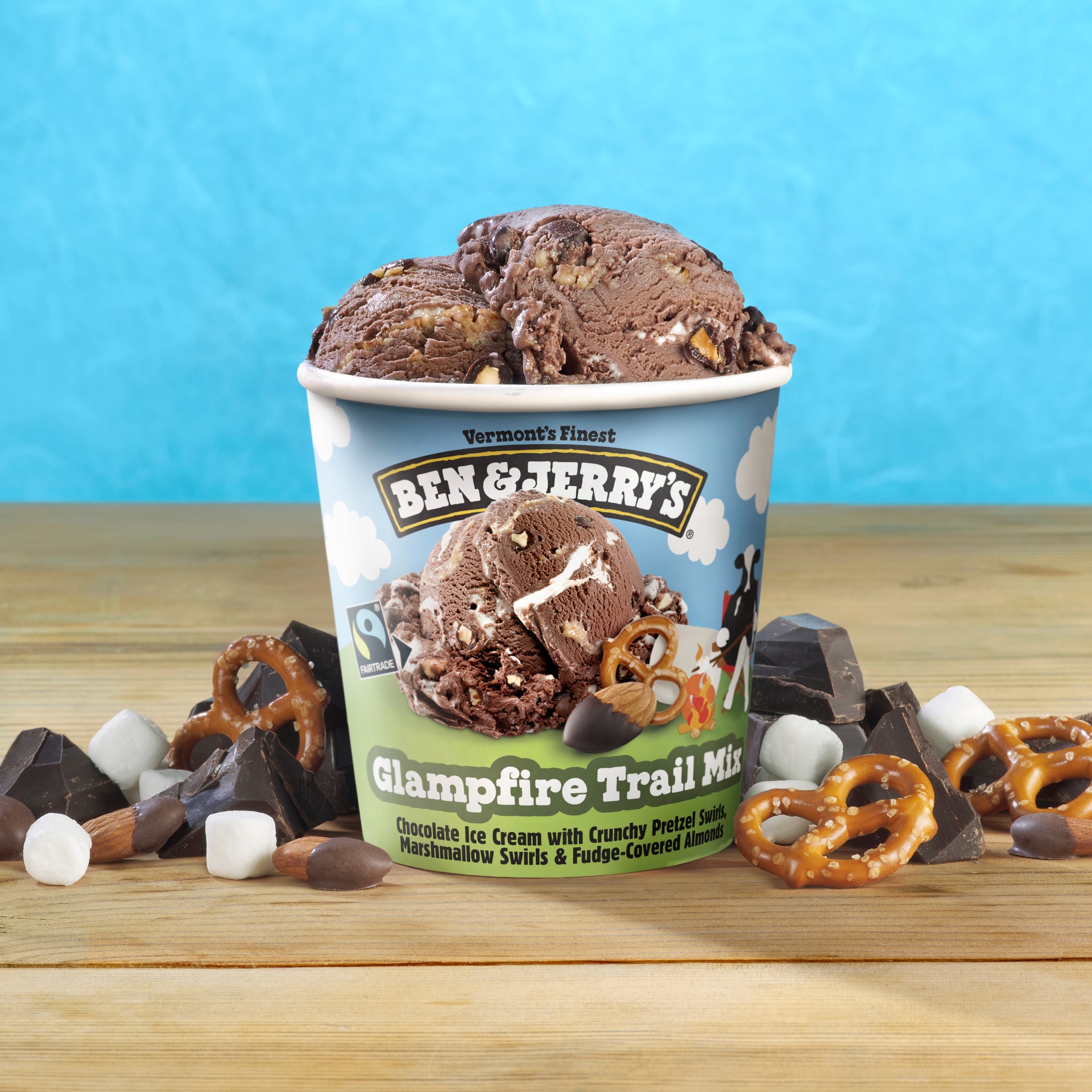 Glampfire Trail Mix™ Original Ice Cream Pint