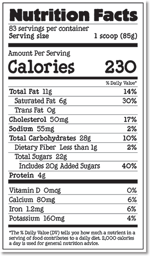 Nutrition Facts