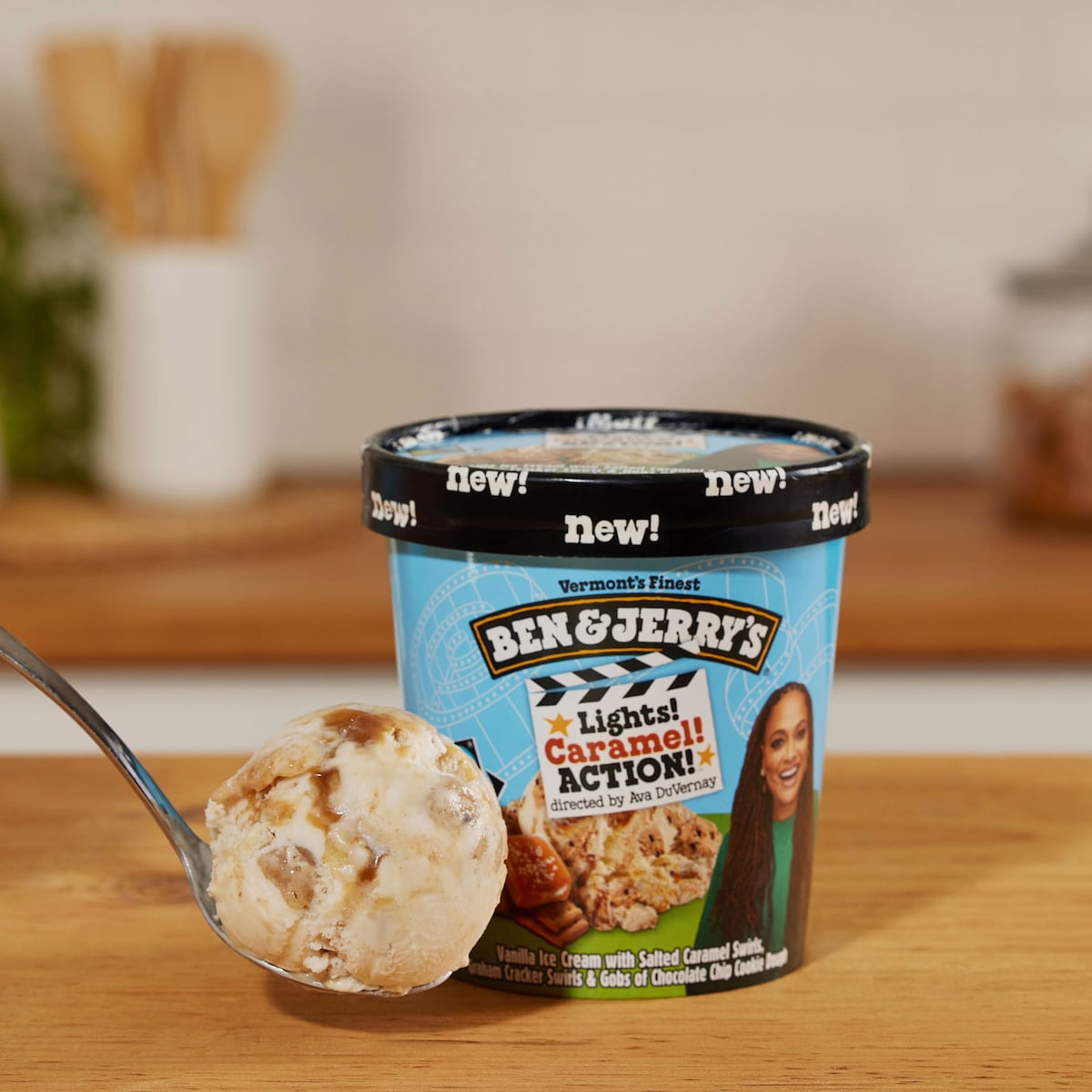 Lights Caramel Action Ice Cream - Pint 4 / 4