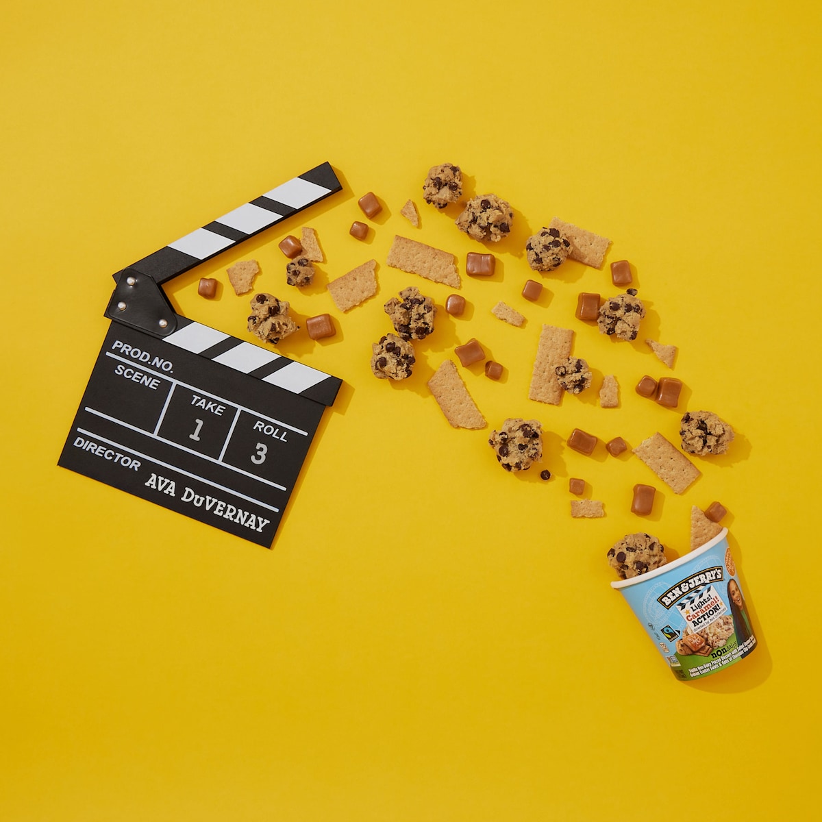 Lights Caramel Action Non-Dairy 3 / 4