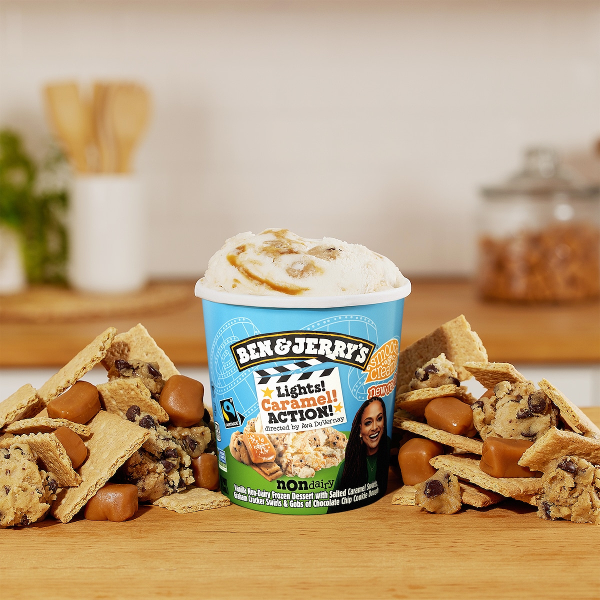 Lights! Caramel! Action!™ Non-Dairy  Oat 1 / 3