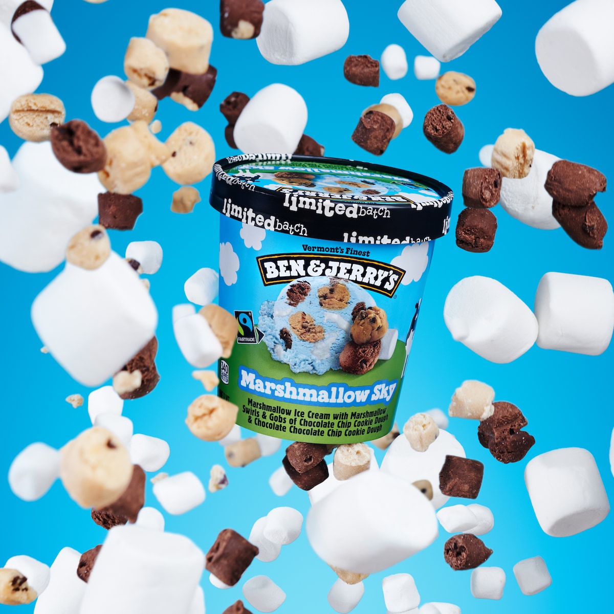 Marshmallow Sky Ice Cream - Pint 2 / 4