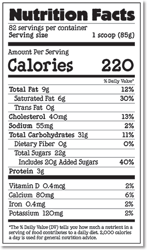 Nutrition Facts