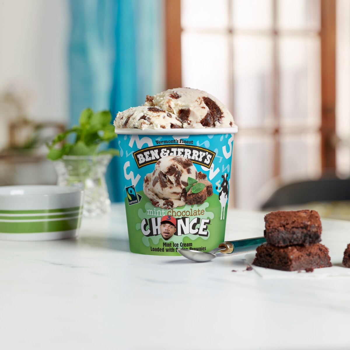 Mint Chocolate Chance Ice Cream - Pint 3 / 5