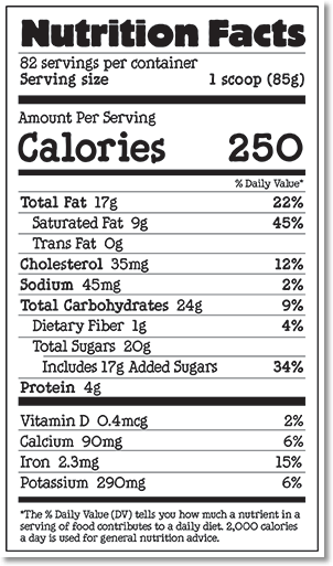 Nutrition Facts