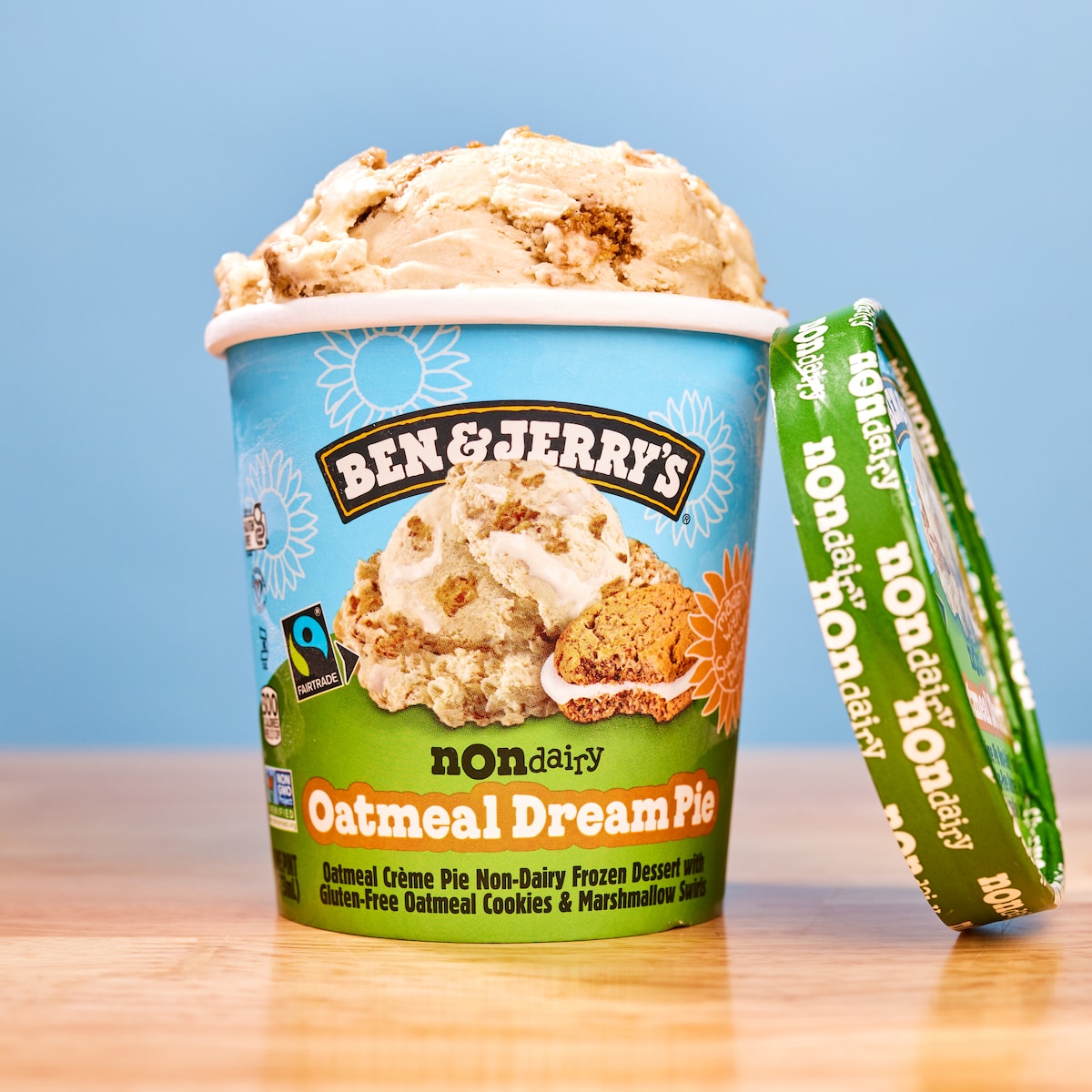 Oatmeal Dream Pie Non-Dairy - Pint 3 / 4