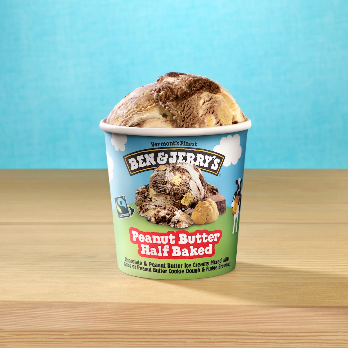 Peanut Butter Half Baked Ice Cream - Pint 5 / 5