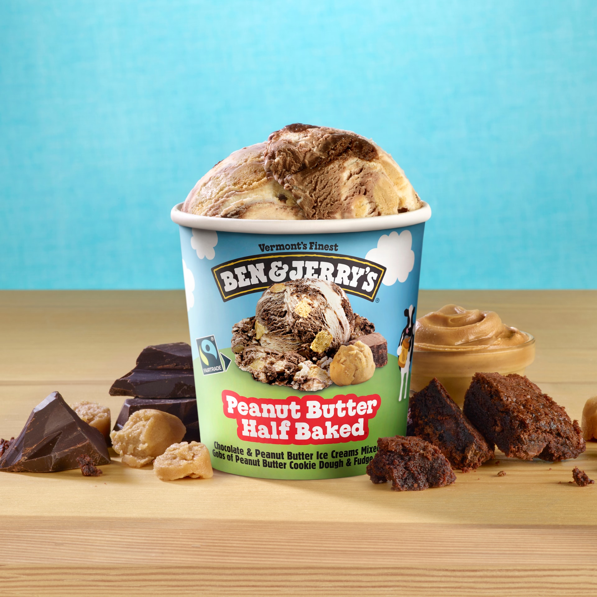 Peanut Butter Half Baked® Original Ice Cream Pint