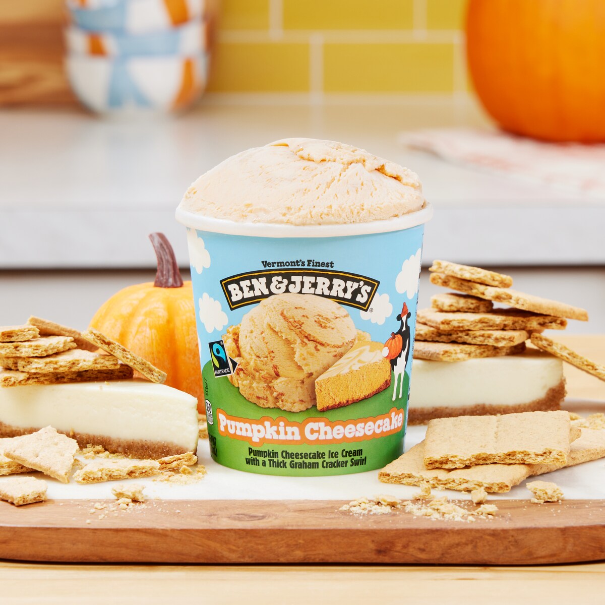 Pumpkin Cheesecake Ice Cream - Pint 1 / 4