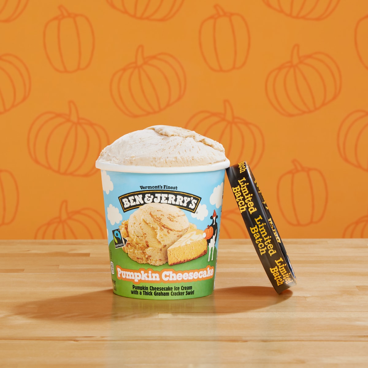 Pumpkin Cheesecake Ice Cream - Pint 4 / 4