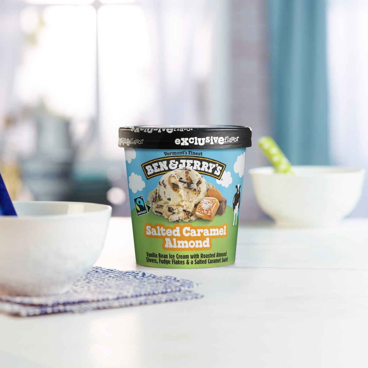 Salted Caramel Almond Ice Cream - Pint 2 / 4