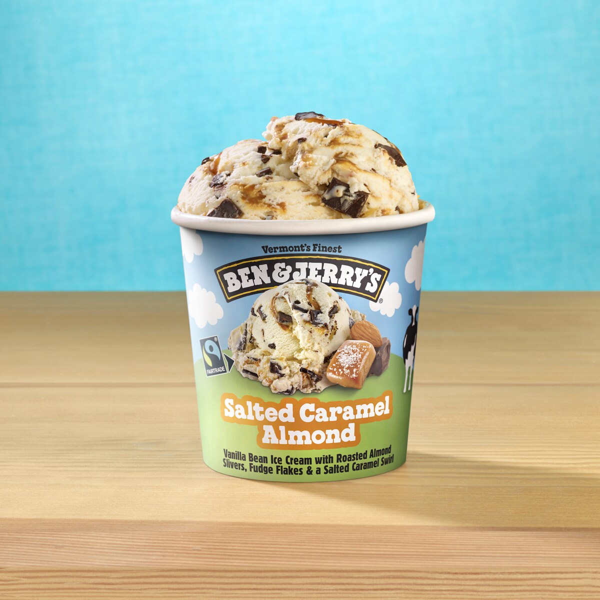 Salted Caramel Almond Ice Cream - Pint 4 / 4