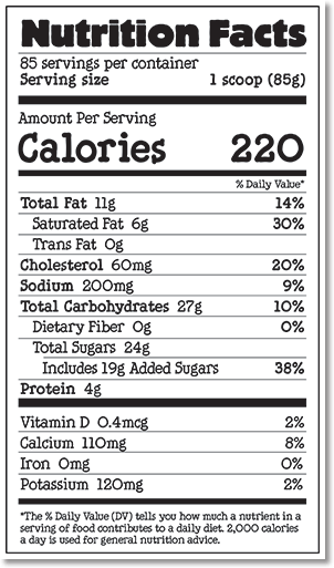 Nutrition Facts