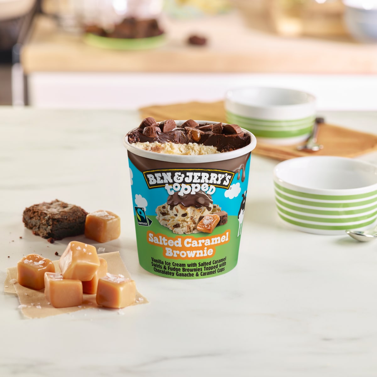 Salted Caramel Brownie Topped - Pint 2 / 4