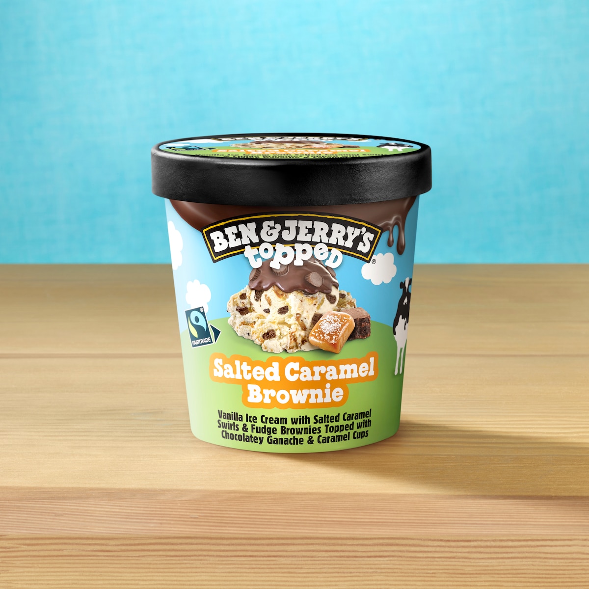 Salted Caramel Brownie Topped - Pint 4 / 4
