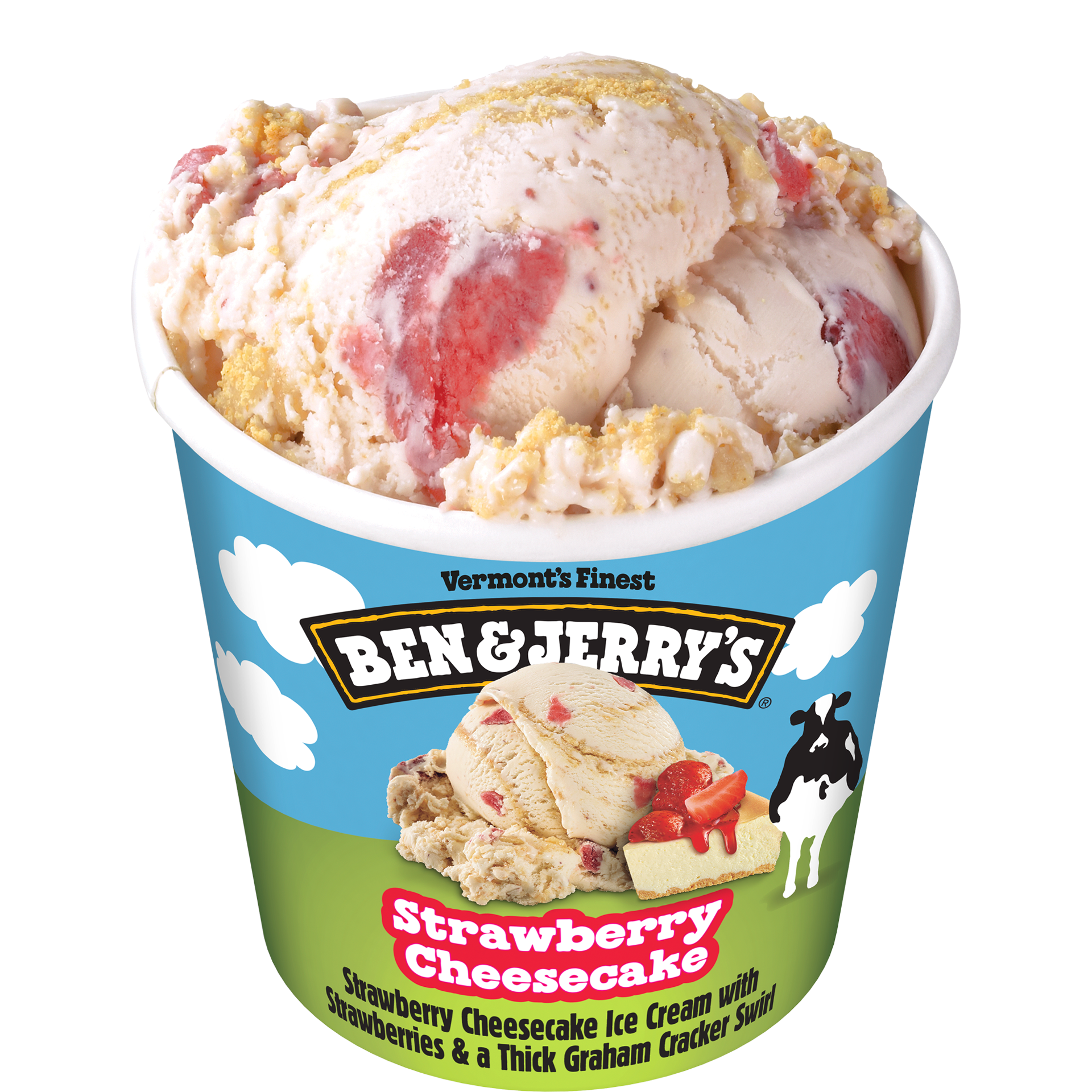 Strawberry Cheesecake Original Ice Cream Mini Cup