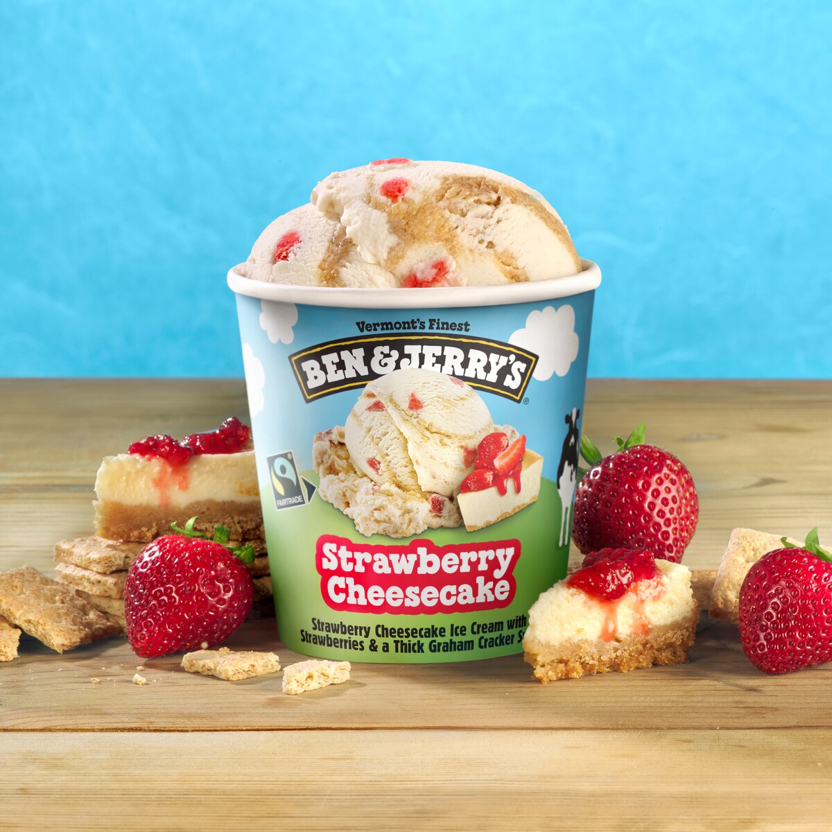 Strawberry Cheesecake Ice Cream - Pint 4 / 4