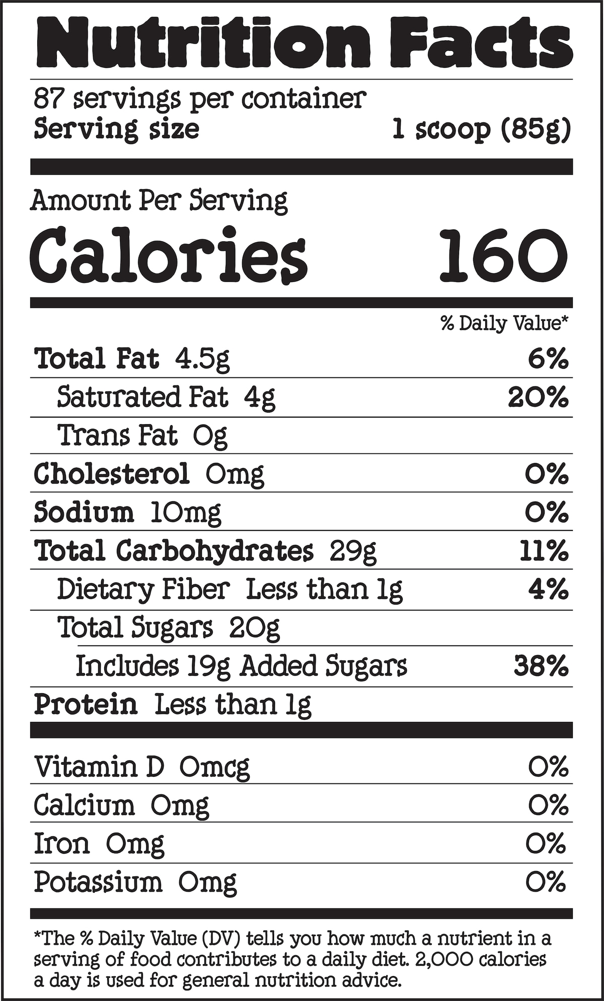 Nutrition Facts