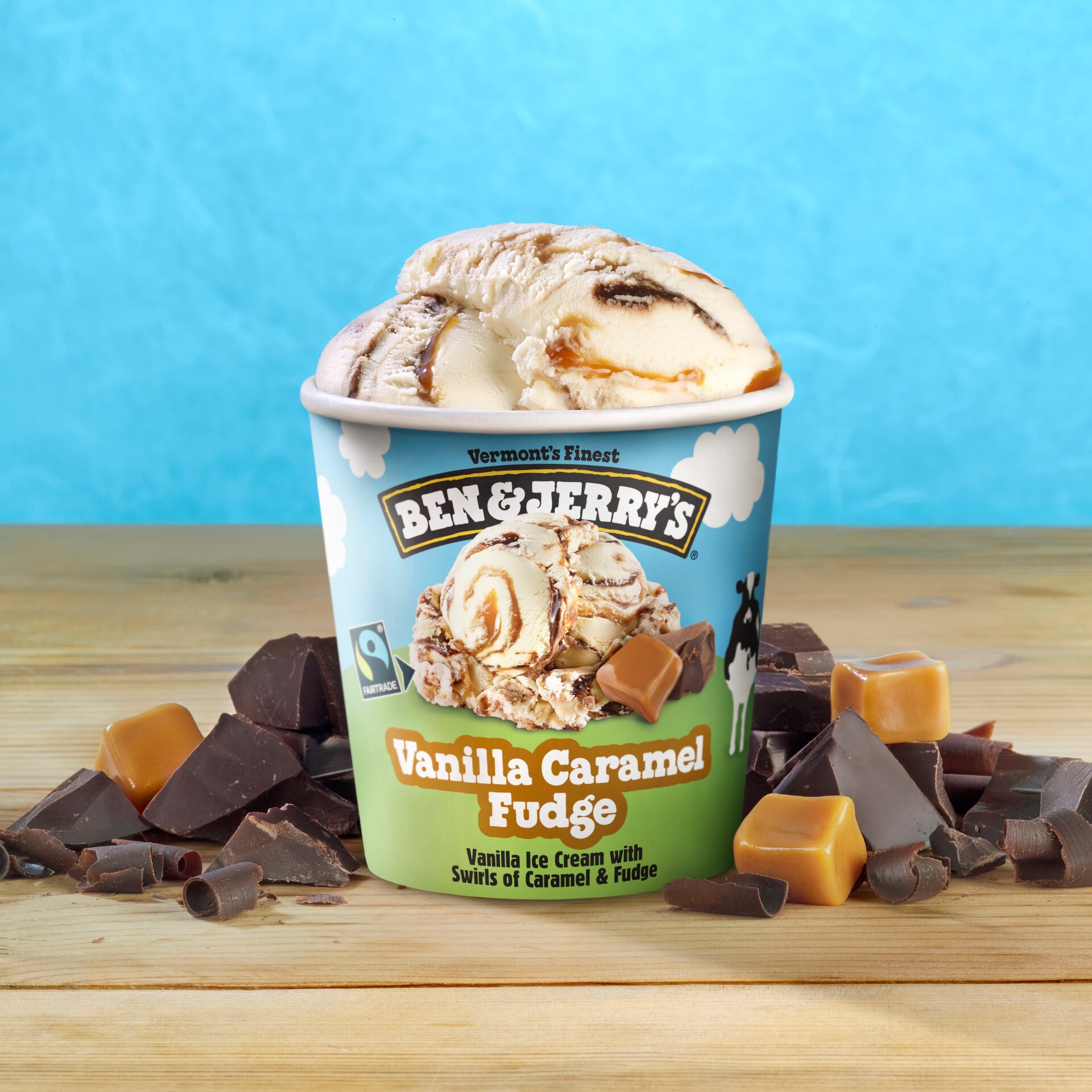 Vanilla Caramel Fudge Original Ice Cream 