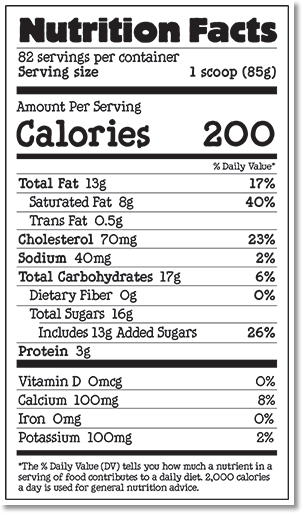 Nutrition Facts